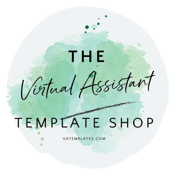 Virtual Assistant Template Shop